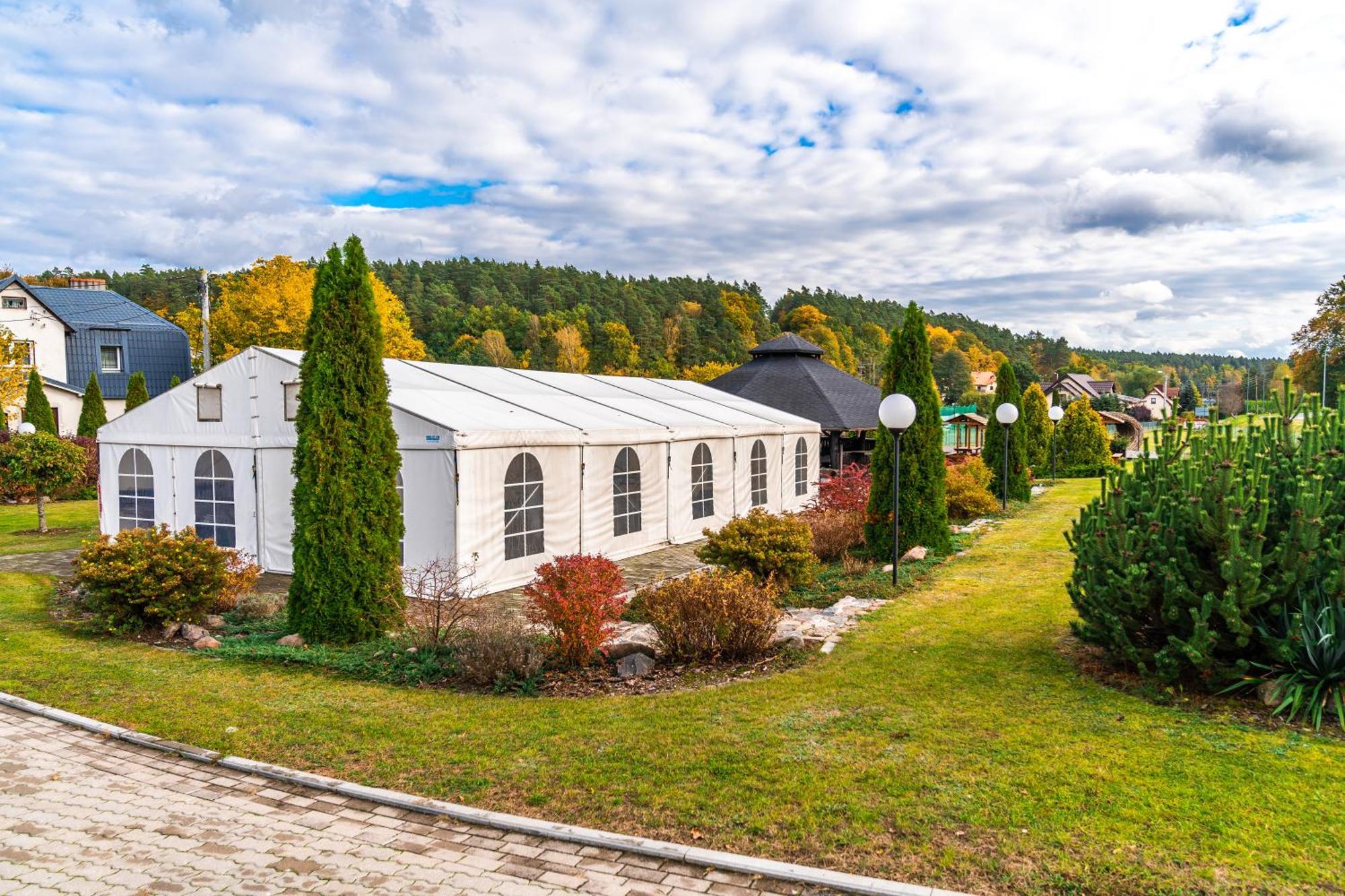 Biala Koszula Hotel Tleń Kültér fotó