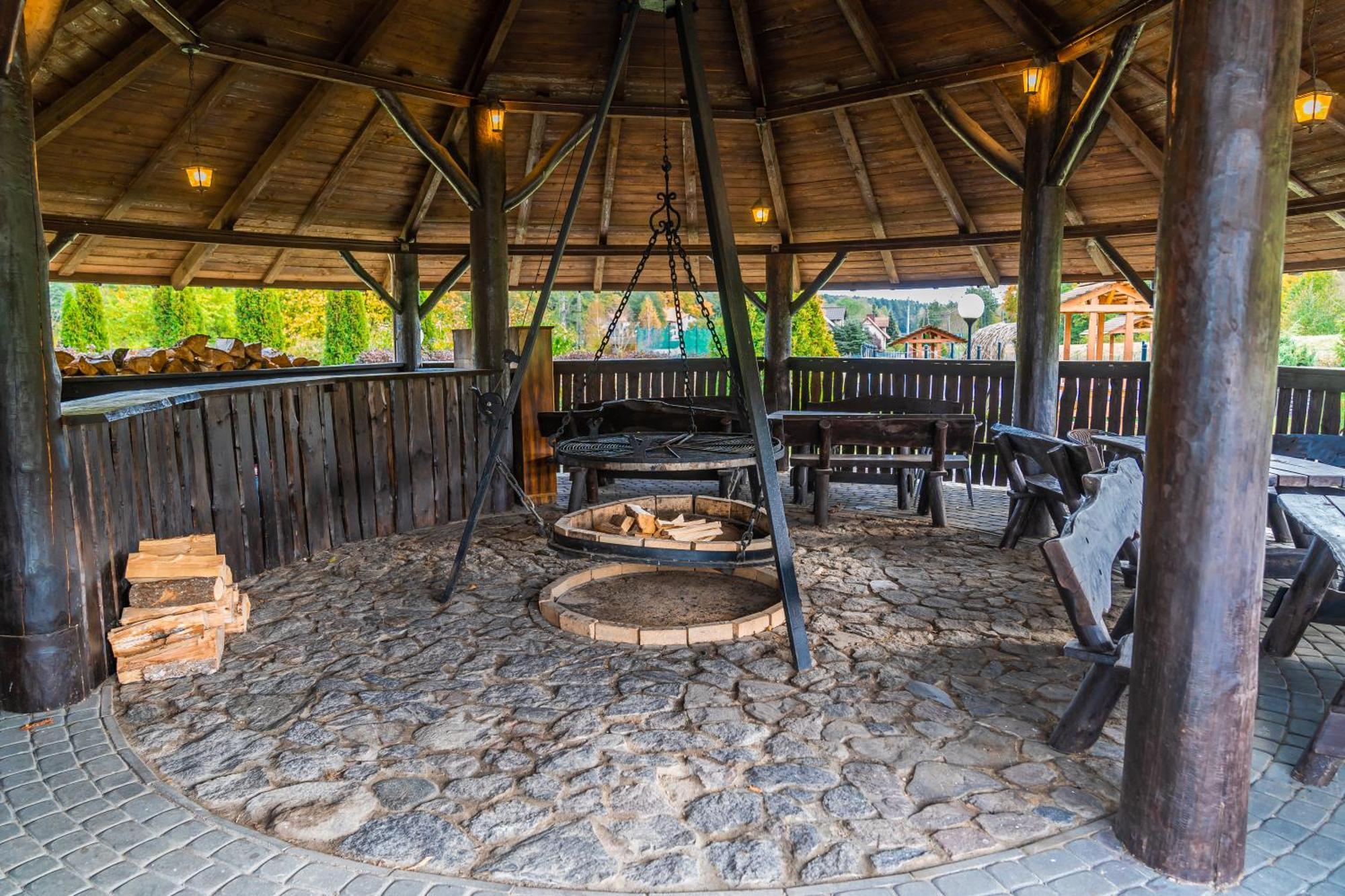 Biala Koszula Hotel Tleń Kültér fotó